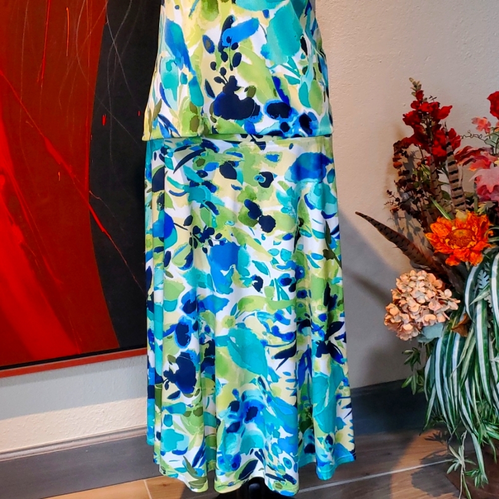 TanJay skirt set, worn once, perfect condition!  Cruise?  Wedding?